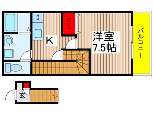 ジーメゾン八千代台の物件間取画像